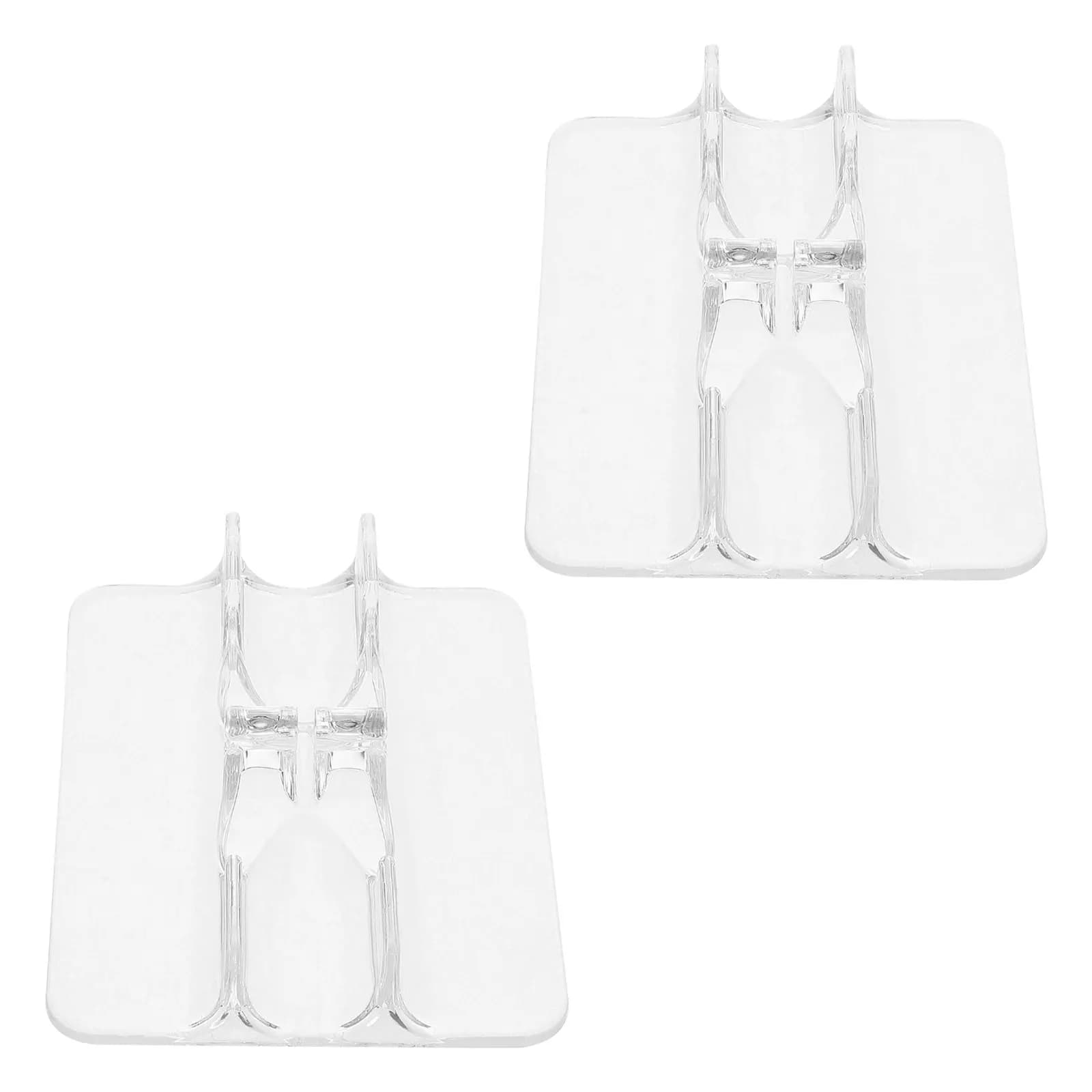2 Pezzi Supporto Trasparente per Pattini, Espositore Stabile per Pattini in Linea, Porta Scarpe Trasparente Salvaspazio, Espositore per Pattini da Ghiaccio