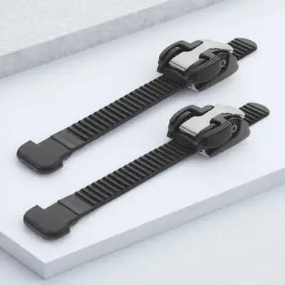 2 Pezzi Cinghie con Fibbia per Pattini, Ricambi per Pattinaggio a Rotelle, Sostituzioni per Pattini da Ghiaccio e Inline
