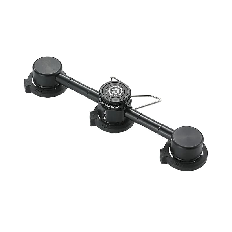 CAMPINGMOON 1 Pezzo Adattatore Tre-in-Uno in Lega per Esterni Z30 BKZ30 Connettore per Fornello a Gas per Tre Bombole - Accessorio da Campeggio