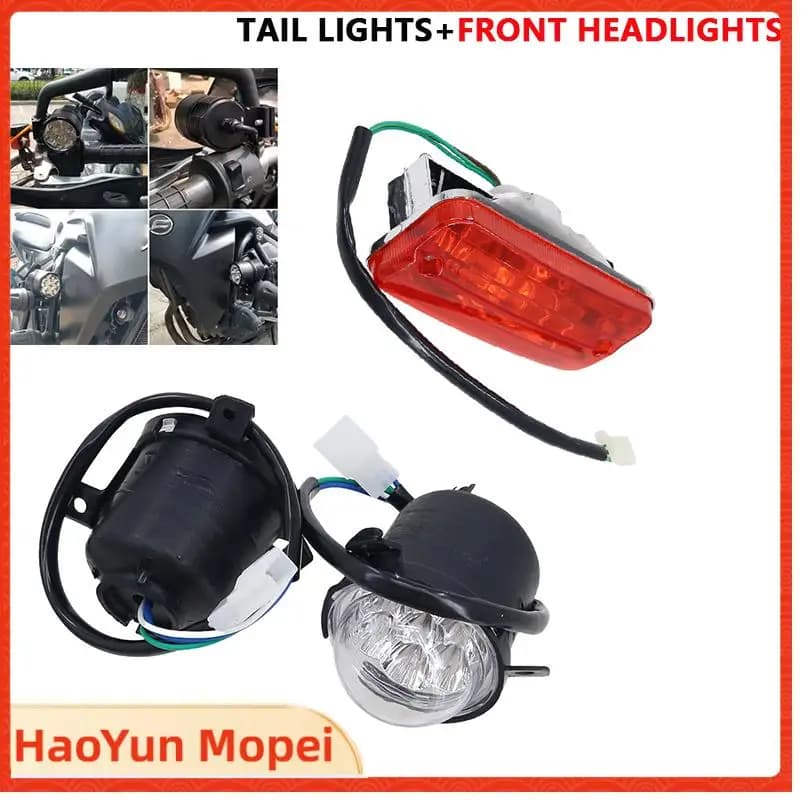 Faro posteriore Fol, faro anteriore a LED per moto da spiaggia, ATV, fuoristrada, kart