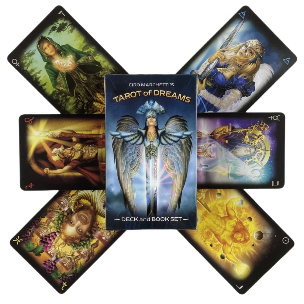 Tarots of Dreams Full English 83 Cards Deck Oracle Playing Card Divination Game