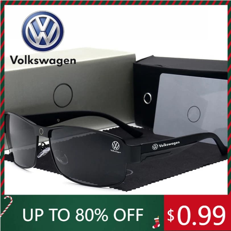 Luxury Sunglasses with UV Protection for VW Volkswagen Jetta MK5 Golf, Protective Glasses Volkswagen R Line GTI Golf Tiguan Arteon P
