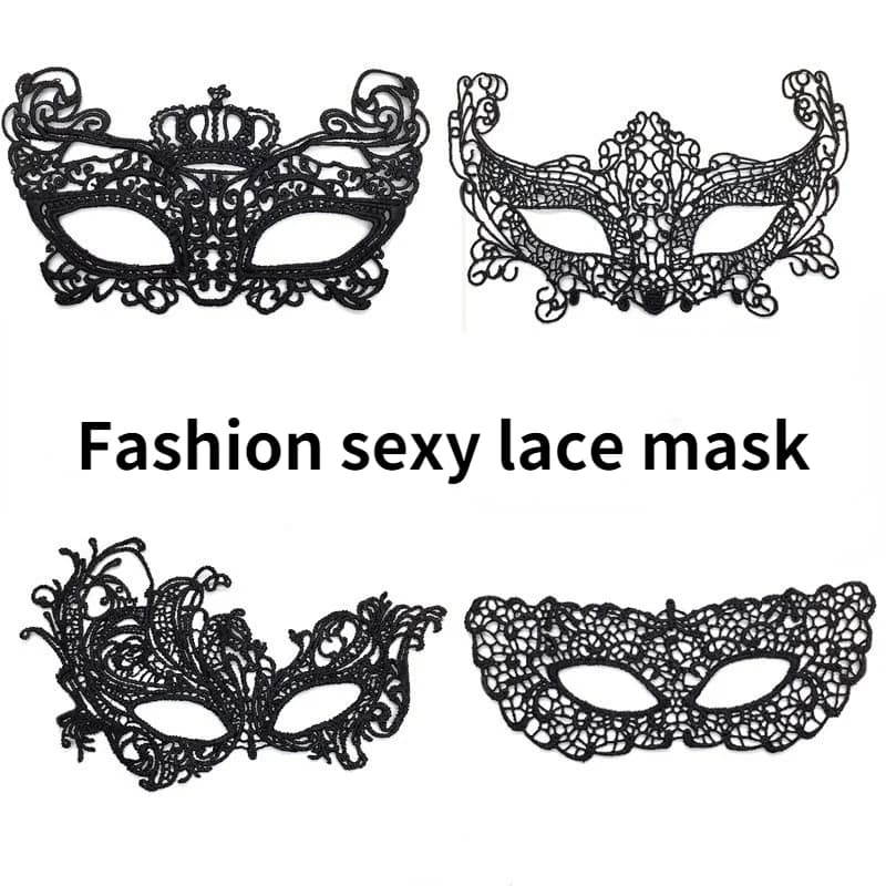 Maschera Sexy in Pizzo Traforato per Feste in Maschera, Sfilate di Moda e Costumi