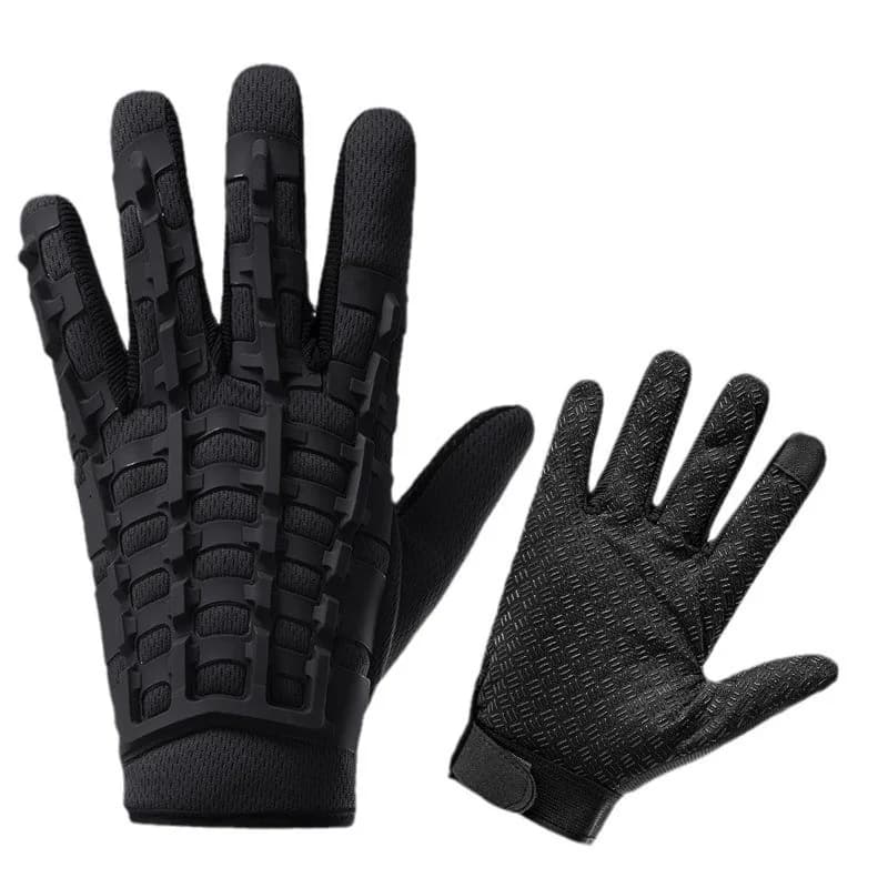 Guanti Tattici a Dita Intere con Esoscheletro per Uomo, Antiscivolo e Resistenti all'Usura per Allenamento all'Aperto, Ciclismo, Moto e Fuoristrada