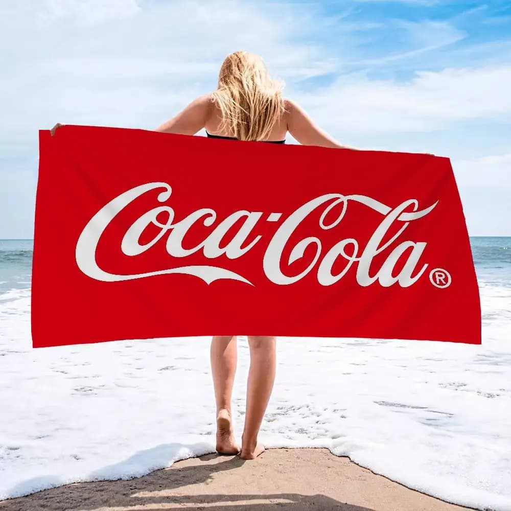 C-Cocas-C-Colas Asciugamano da spiaggia Asciugamani da bagno colorati per ragazza Microfibra Asciugatura rapida Personalizzato Senza sabbia Spiaggia Yoga Spa Palestra Piscina