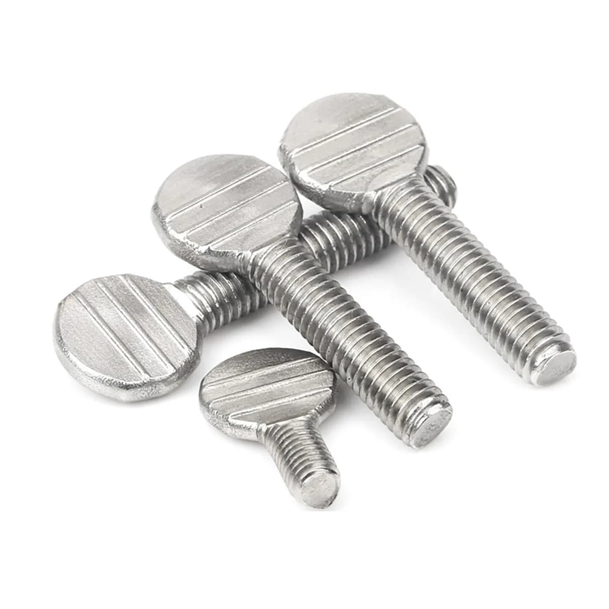 M4-M10 304 Stainless Steel Hand Screw For Ping Pong/Inch Screw