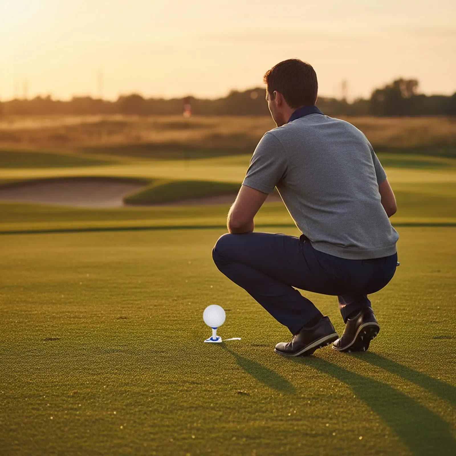 Supporto per Pallina da Golf Regolabile in Altezza, Ausilio per Allenamento Golf per Giocatori, Uso Domestico e all'Aperto