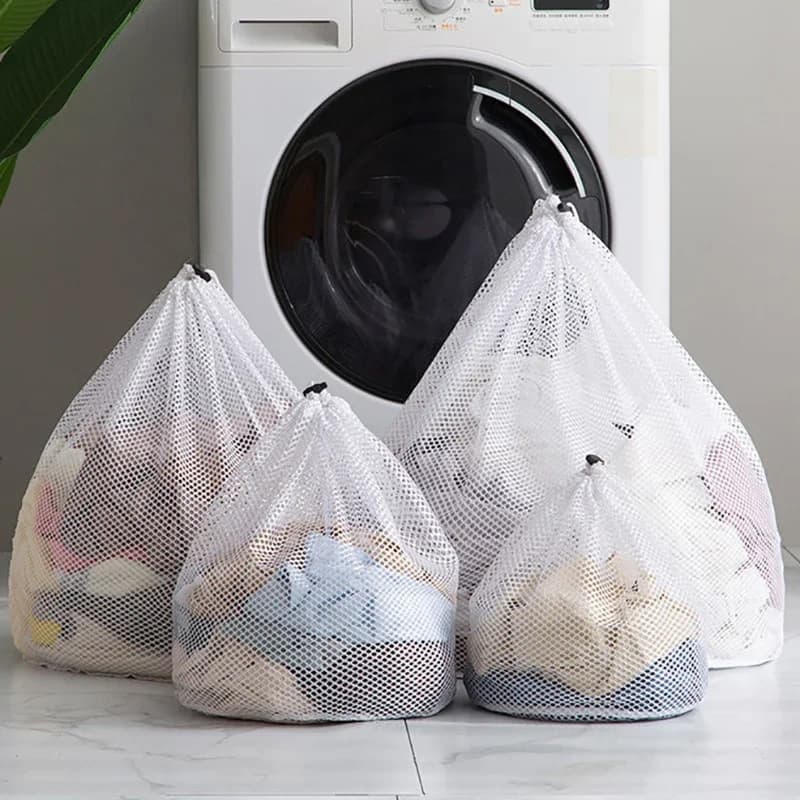 2025 Large bag for washing of linen Organizer on the net Network for dirty bra Socks Intimate for shoes Storage for washing machine Cover for clothes