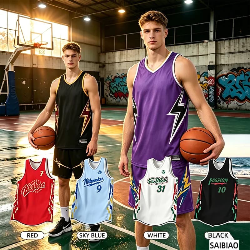 Maglia da basket per adulti, ragazzi e adolescenti, maglietta sportiva senza maniche ad asciugatura rapida, uniforme da allenamento traspirante e confortevole