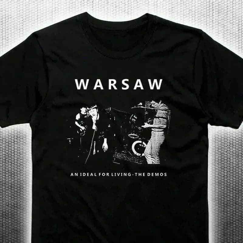 Maglietta Warsaw Joy Division Tea Man Woman