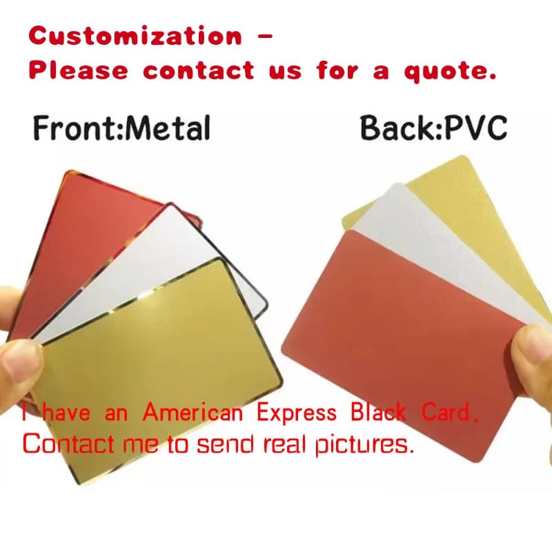 personalizzate.Tessere associative VIP stampabili in acciaio inossidabile Biglietto da visita in metallo NFC con stampa personalizzata vuota