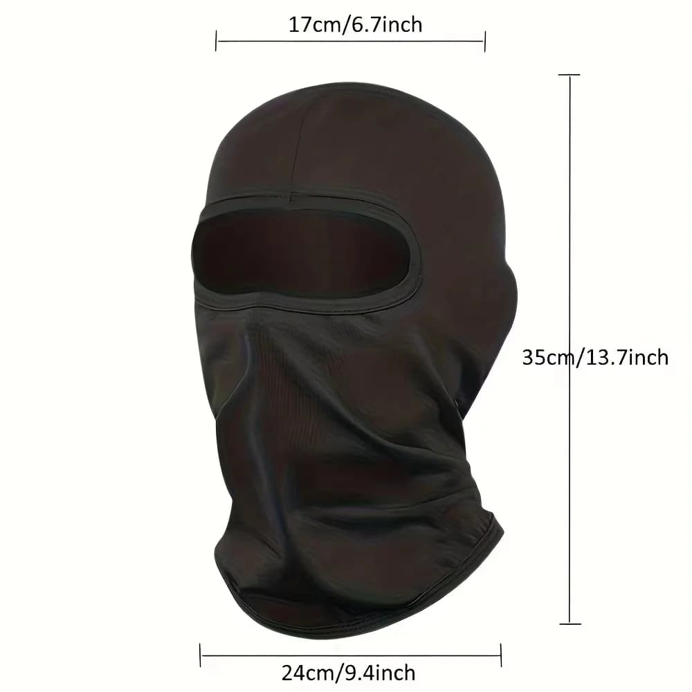 Set di 3 Balaclava Sportive a Rapida Asciugatura, Maschera Integrale Morbida e Traspirante, Sottocasco per Ciclismo, Cappuccio per Corsa, Escursionismo e Pesca