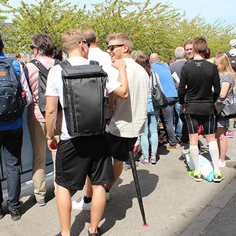 Sedia pieghevole portatile Sgabello retrattile da esterno Seggiolone pieghevole Sgabello telescopico per metropolitana per code da viaggio