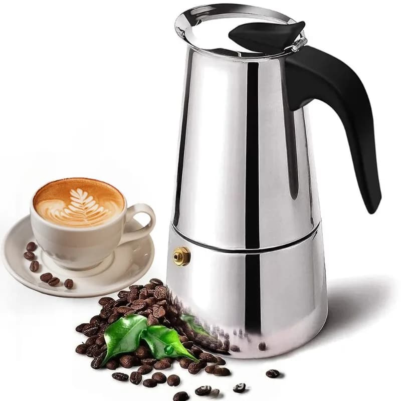Macchina da caffè moka italiana da 2/4/6 tazze Macchina da caffè espresso con tazza Macchina da caffè Latte Macchina da caffè Top Mocha