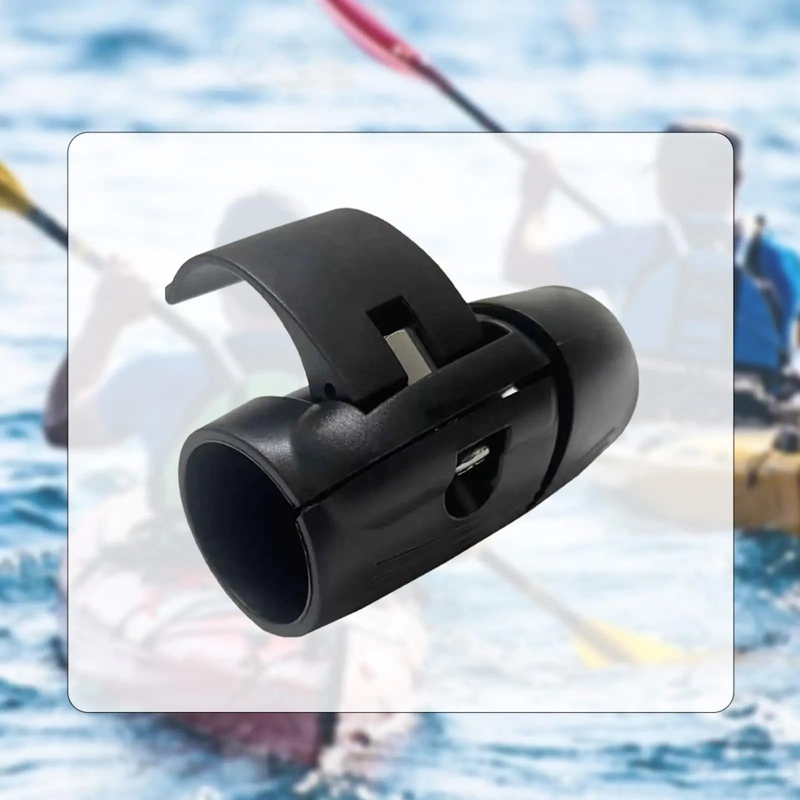 Morsetto per pagaia SUP Morsetto per albero per pagaia a sgancio rapido regolabile per pesca in rafting