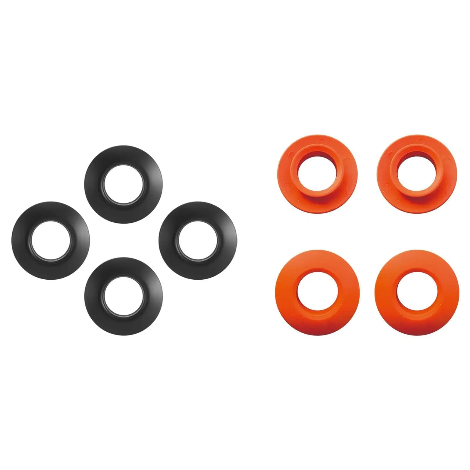 4x Anelli antigoccia per pagaia per kayak Protezione per pagaia Installazione semplice Pratici anelli antigoccia per remo per kayak in PVC Paraspruzzi per la nautica