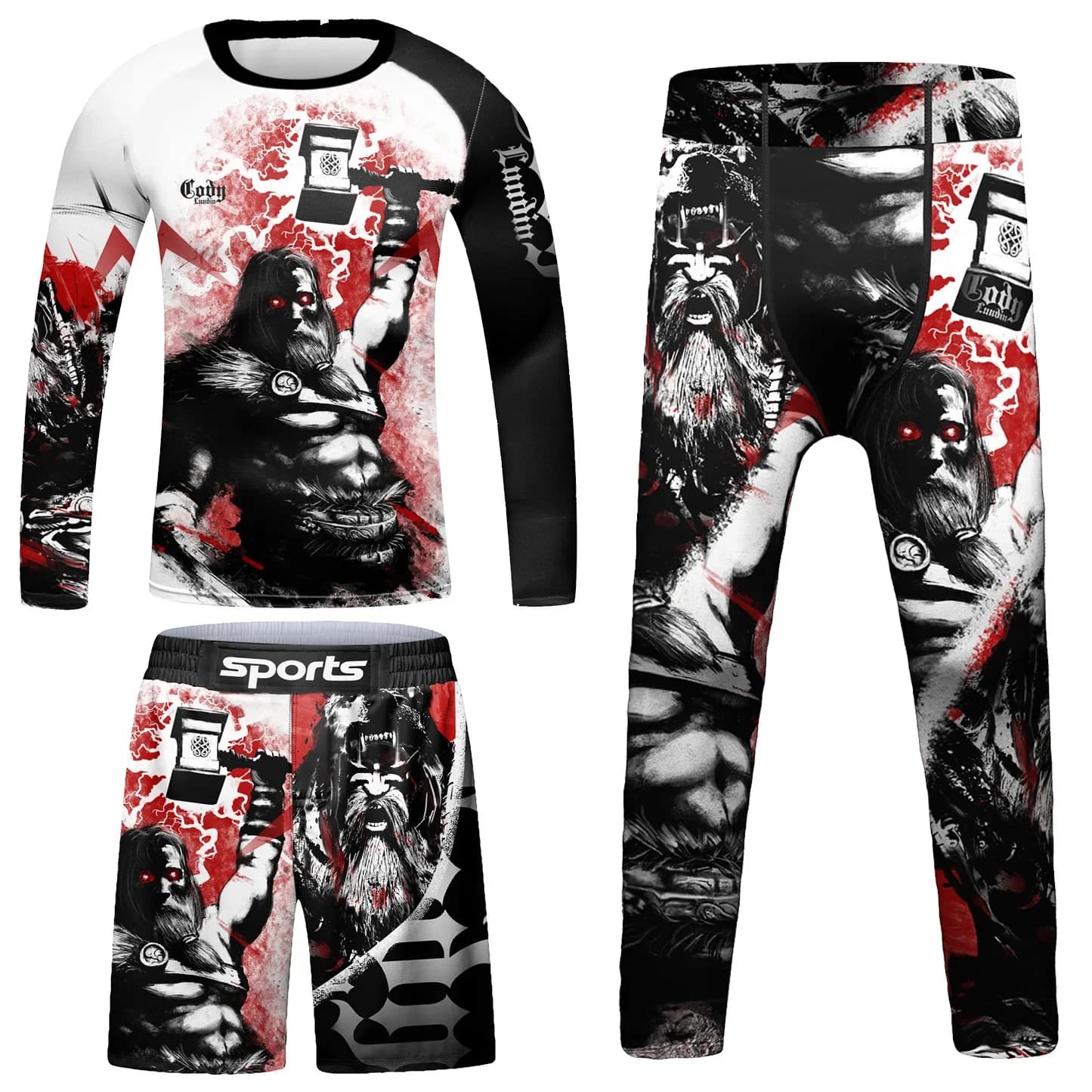 Abbigliamento sportivo per bambini MMA Muay Thai Boxing Set Rashguard ragazzi Running tuta bambini esercizio basket Fitness Training abbigliamento