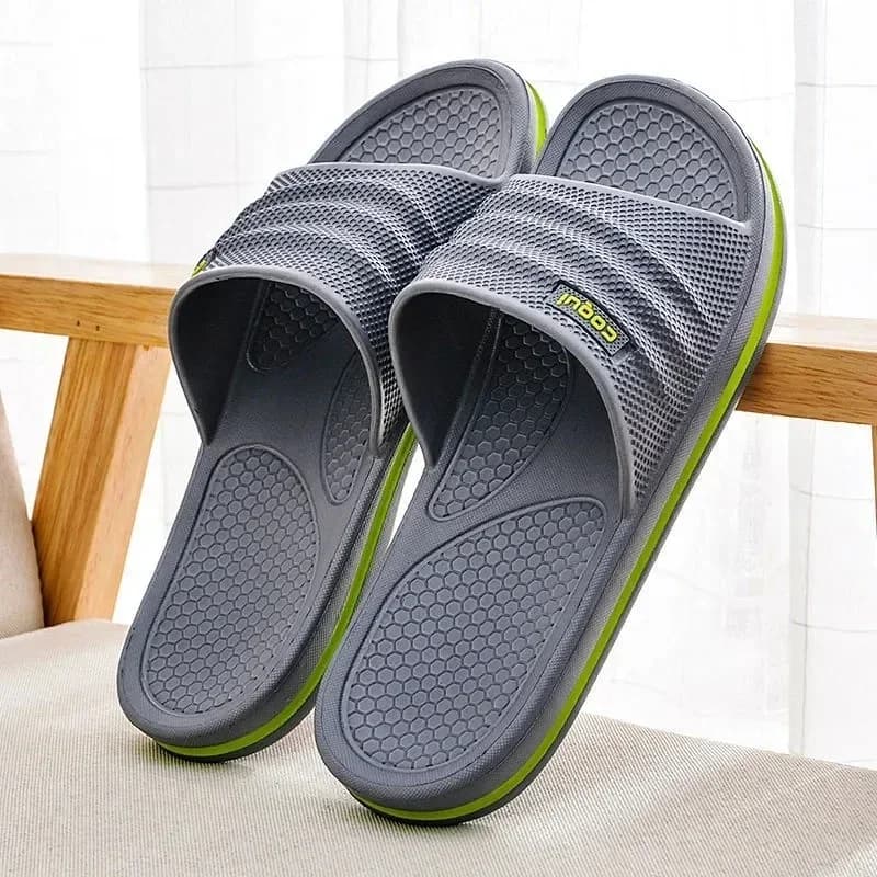 Men's Slippers Eva For Man Slippers Home Summer Slippers Indoor Bathroom Hotel Anti Slip Soft Comfortable Non-Slip Bathroom