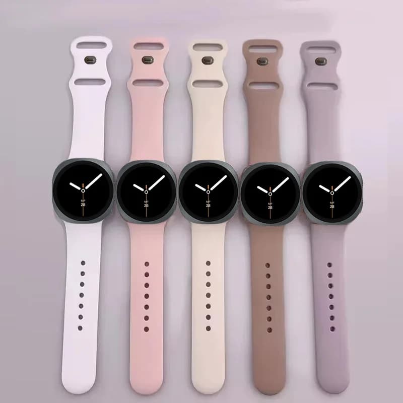 Strap for Samsung Galaxy watch 8 strap 44mm 40mm Wrist Replacement Sport Silicone Bracelet Correa Galaxy watch8 8 classic 46mm