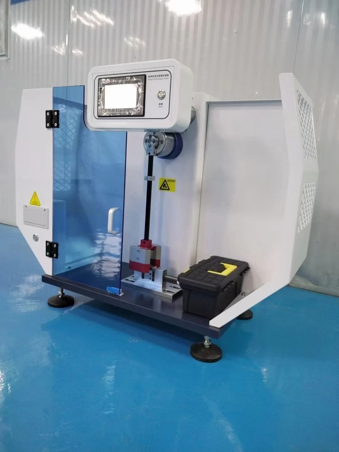Tester professionale per impatto Charpy a pendolo digitale Izod per macchina per test di resistenza agli urti in materiale plastico polimerico