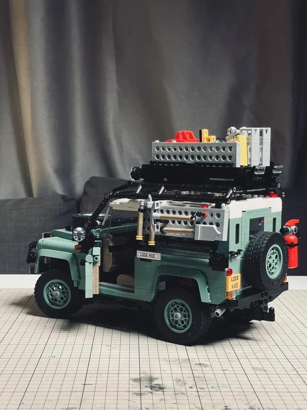 Kit di costruzione di veicoli fuoristrada 2336 pezzi - Modello classico di avventura 4x4, blocchi fuoristrada fai da te per adulti 18+