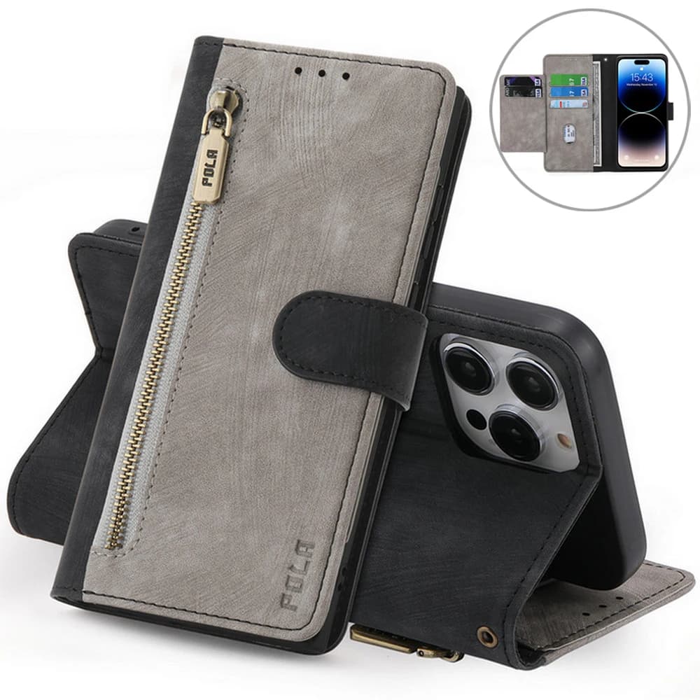 Custodia Flip per Nokia G42 5G Portafoglio con cerniera Custodia in pelle RFID per Nokia C12 Pro C32 C02 C110 G310 G22 G11 Plus X30 G60 Funda