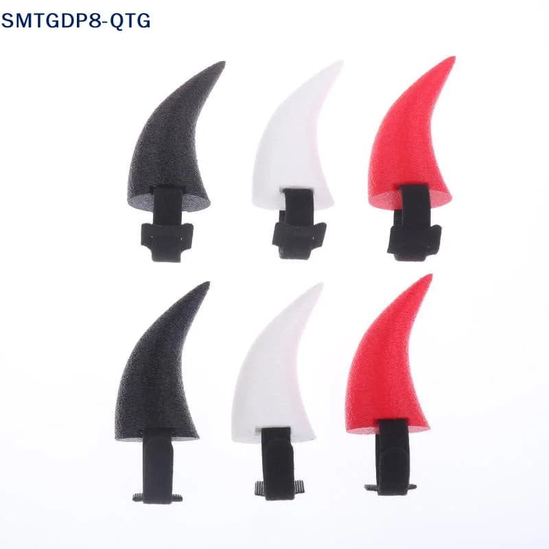 Hot！Hot! 3D Printed Headphones Parts With Spiked Devil Horns - With Self-Fasting Accessories - Suitable For Gamer TV Stands