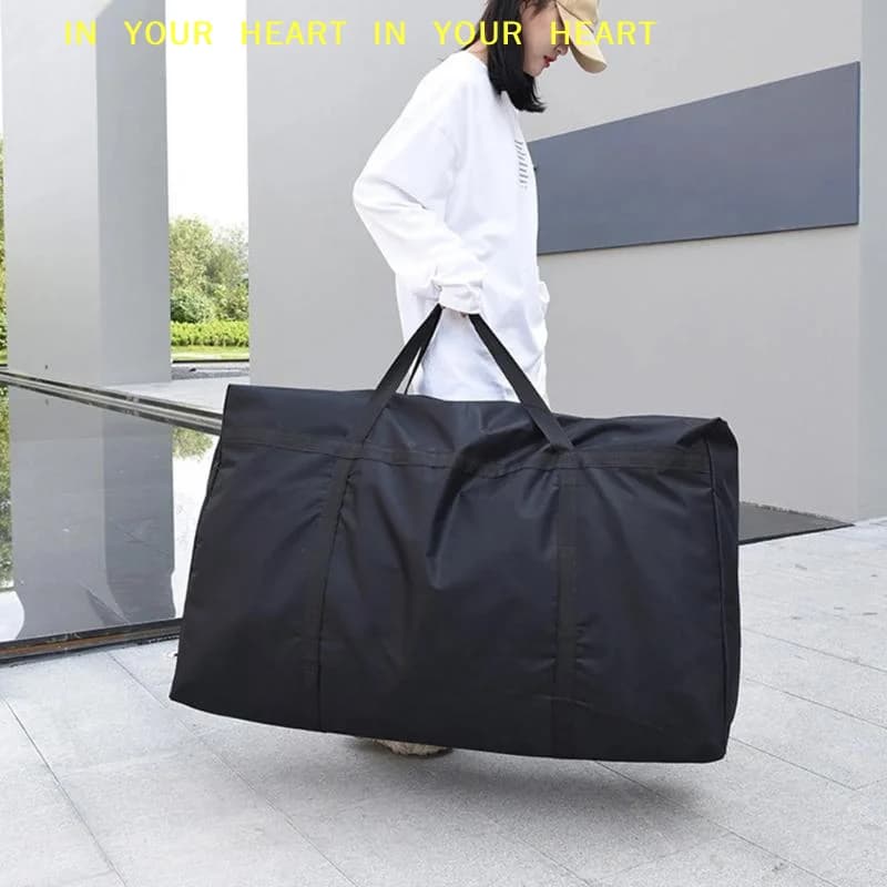 【X】1pc Extra Large Waterproof Moving Luggage Bags Laundry Shopping Bag Oxford Cloth Cubes 80*48*25cm Home Storage Packing Tool