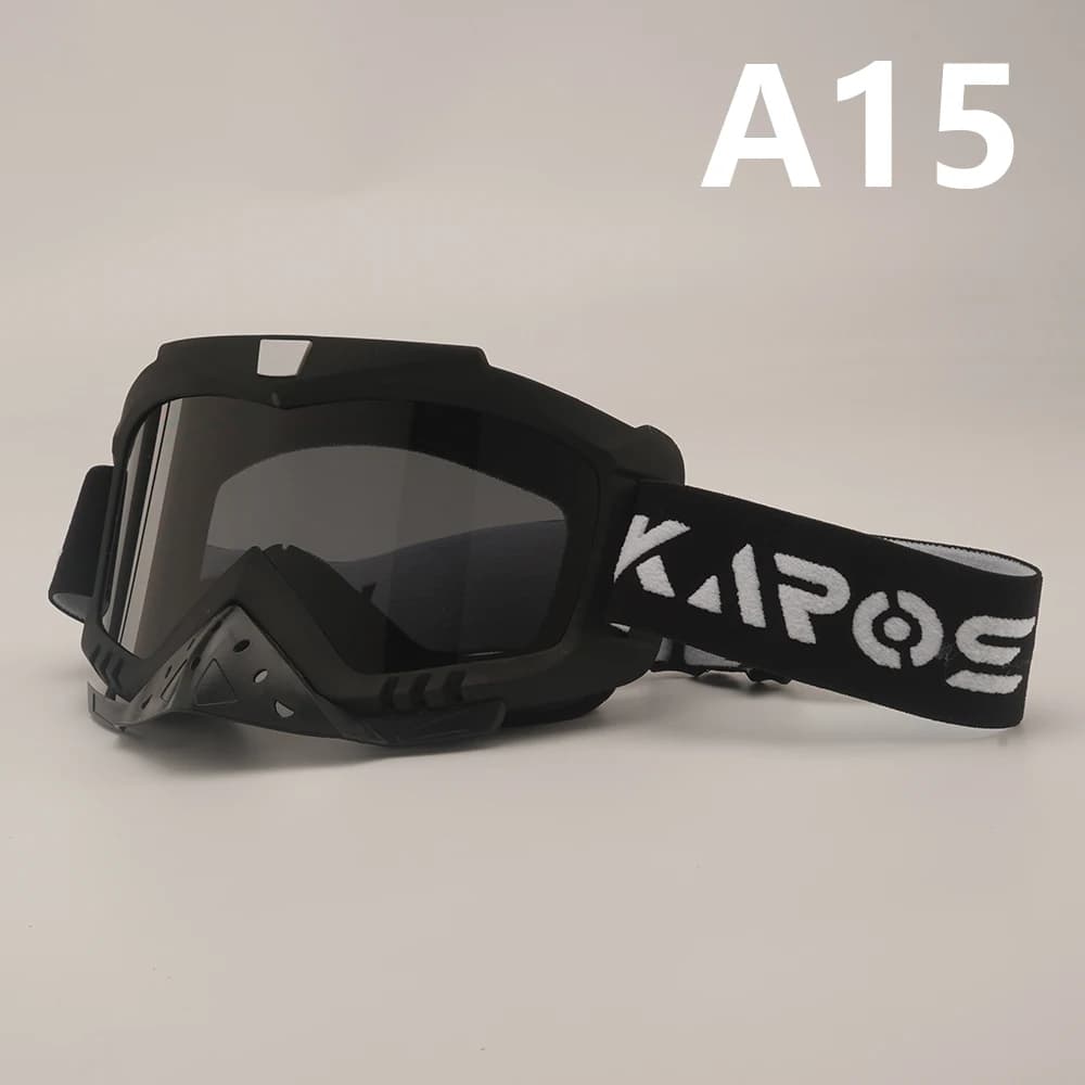 Karos Motocross Riding Goggles Wind Resistant UV Protection Removable Lenses for MTB ATV Offroad Dirt Bike Helmet Eyewear K655