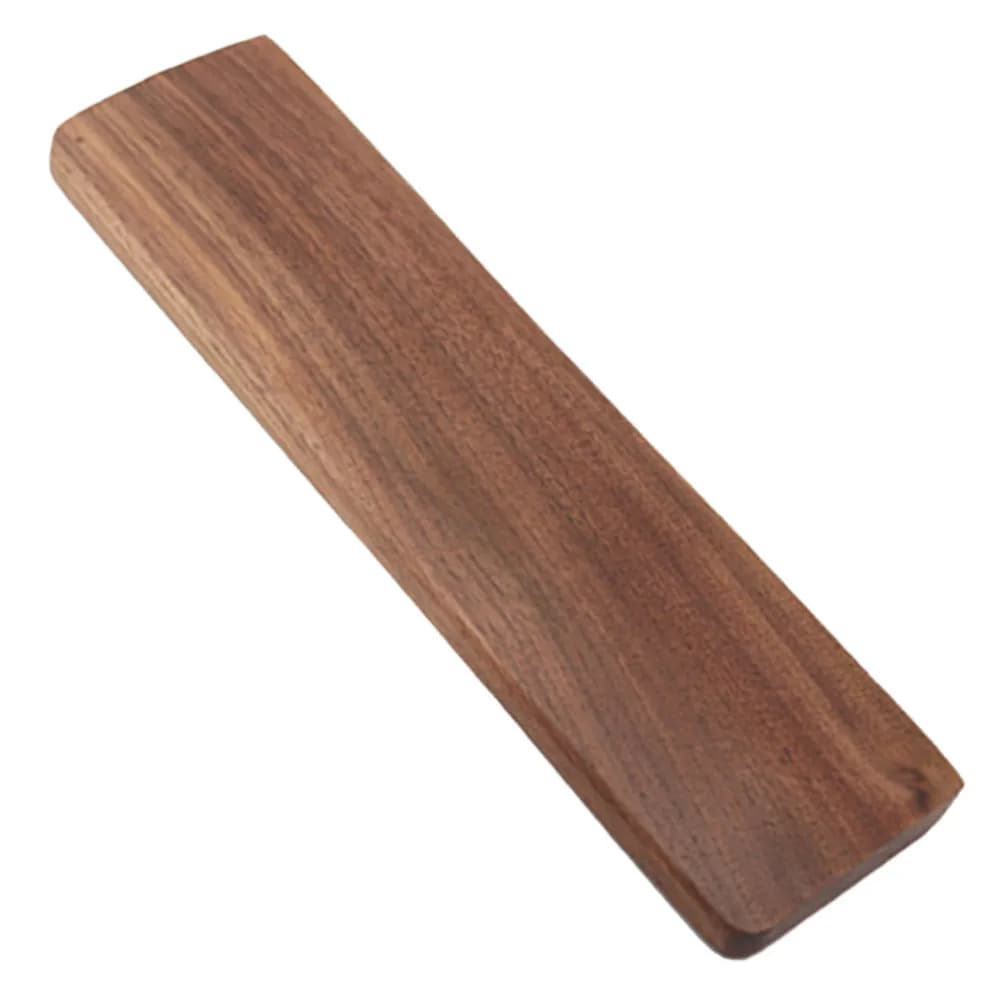 Poggiapolsi in Legno di Noce per Tastiere Meccaniche da Gaming, Supporto Ergonomico per Mani, Antiscivolo, Comodo per Scrivania