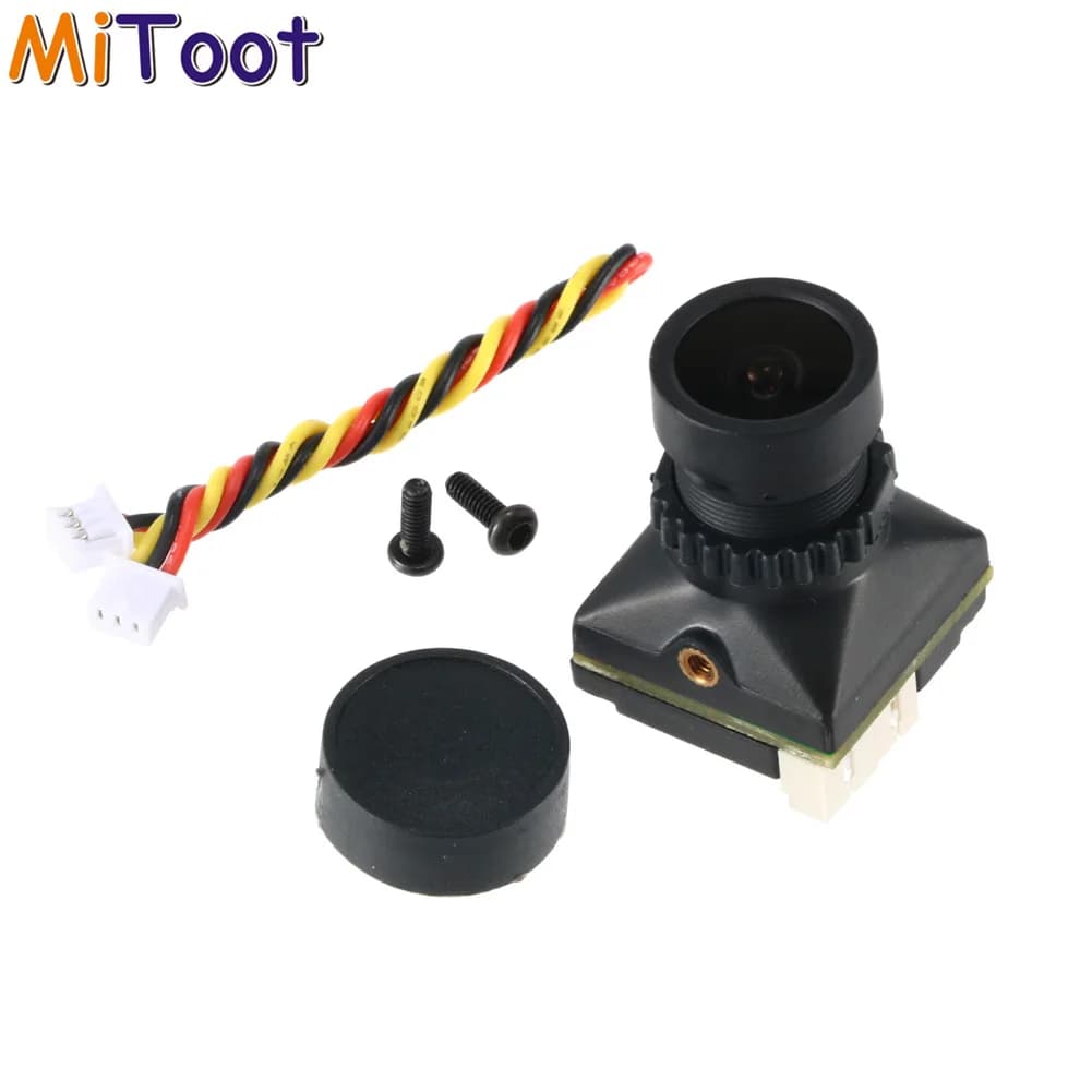 1800TVL 5MP FPV Camera 2.1mm Lens Starlight Sensor Built-in OSD 5V-40V for FPV Racing Drone