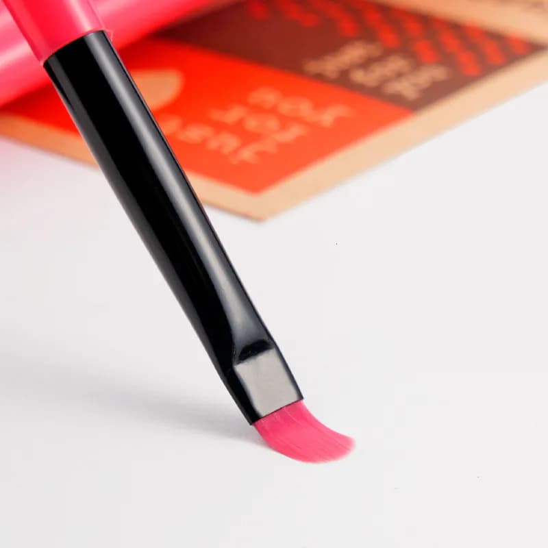 Nail Art Design Painting Polish Brush UV Gel Nail Draw Pen Tools Round Head Red Handle