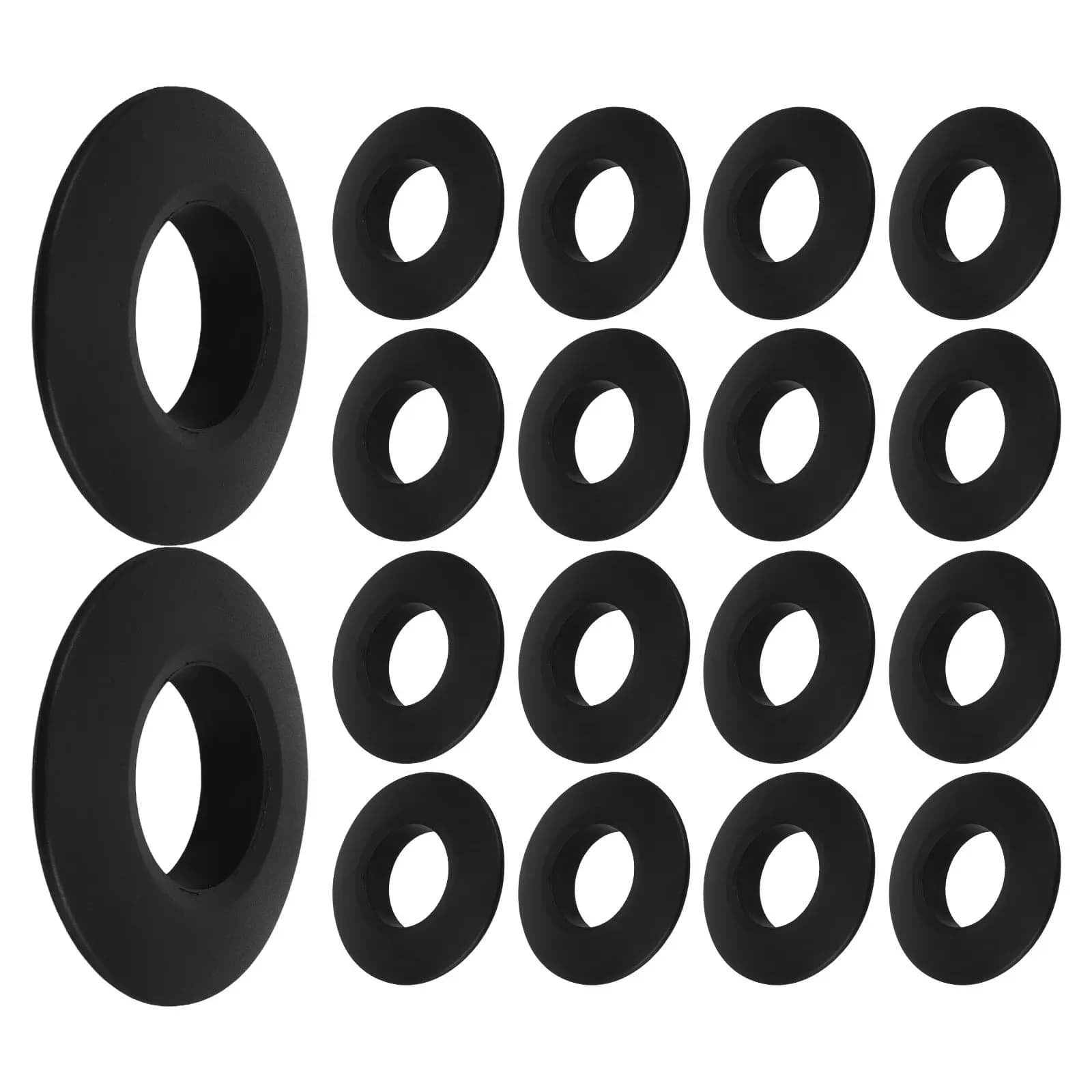 20 Pezzi Anelli Antigoccia Universali per Pagaie da Kayak, Anelli Antigoccia in PVC ad Alta Efficienza per Canoe, Stand Up Paddleboard e Barche