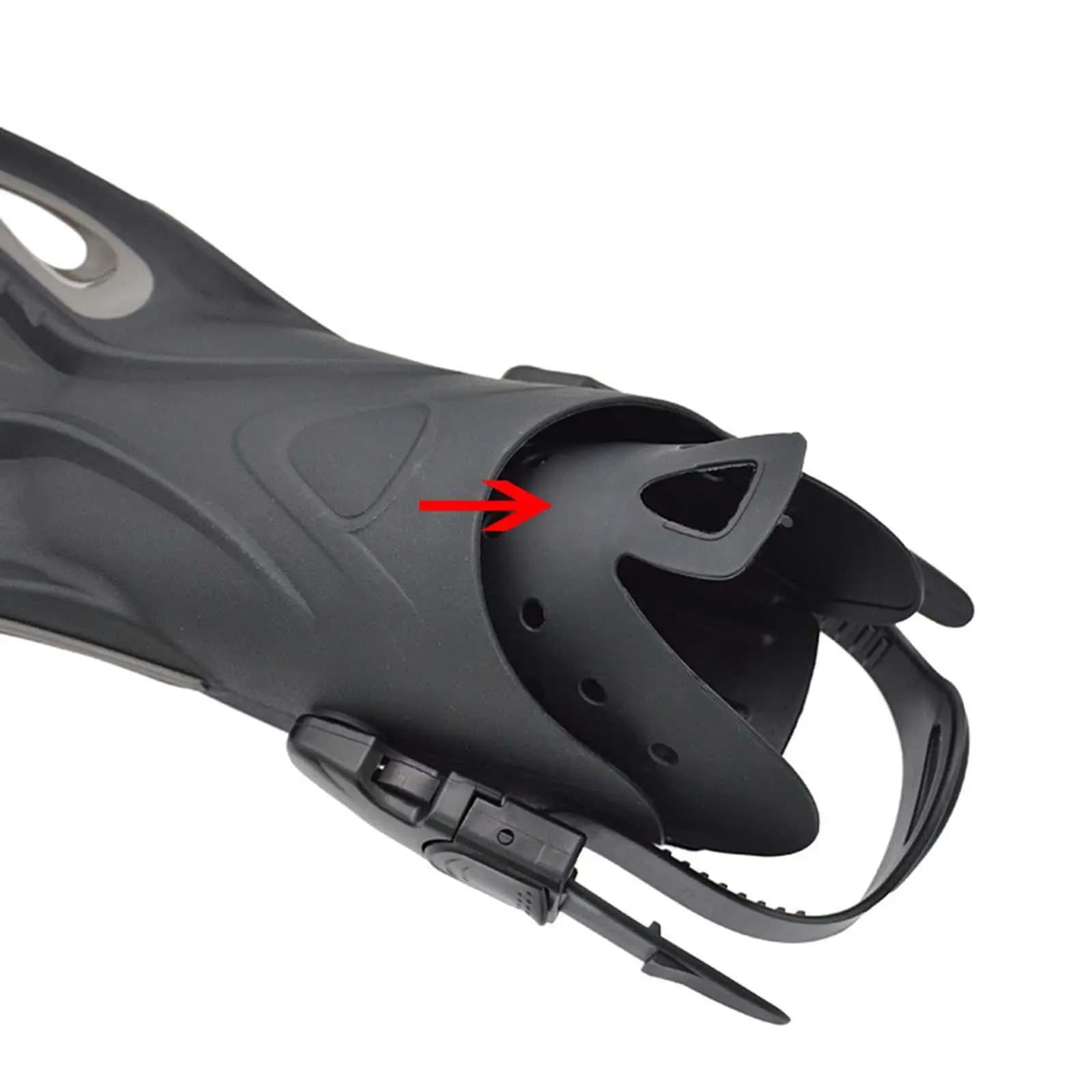 Supporto per Pinne da Immersione, Inserto per Pinne in Materiale TPE, Accessorio per Manutenzione di Pinne Professionali per Nuoto