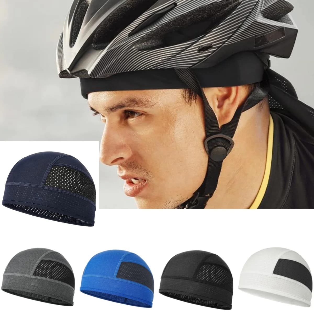 Cappellini Sportivi Estivi 2026 ad Asciugatura Rapida, Berretto da Ciclismo, Cappello per Sport all'Aperto, Corsa e Bici, Anti-Sudore, Traspirante in Rete