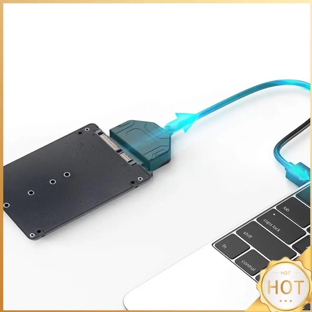 Scheda adattatore convertitore a doppio uso M.2 NGFF SSD a SATA3 per disco rigido esterno Scheda adattatore da M.2 NGFF a SATA3.0 per PC