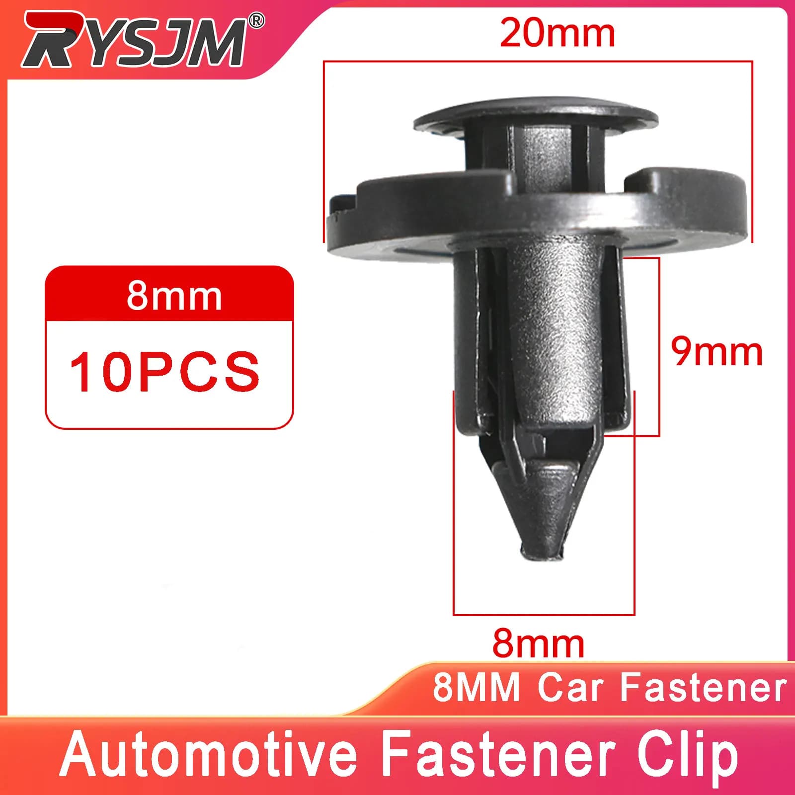 10PCS Push Type Retainers Clip Bumper Clips 1006521 00 A Powerful Fixing Force Replacement For Tesla Model 3 Y S X New Car Rivet