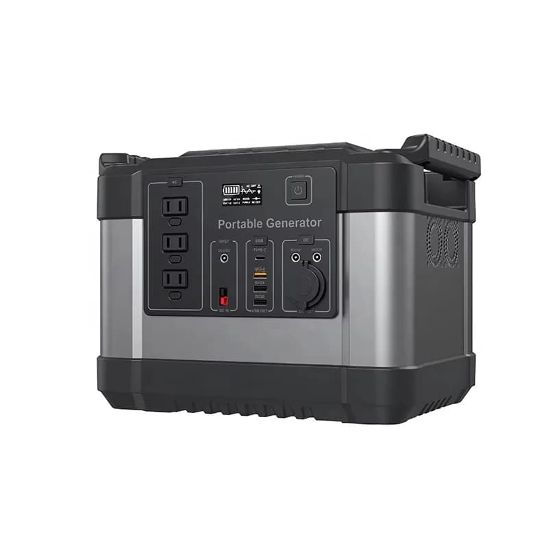 Stazione di energia solare da campeggio portatile da 1000 W Batteria agli ioni di litio Controller MPPT Avviatore di emergenza Batteria esterna Torcia speciale