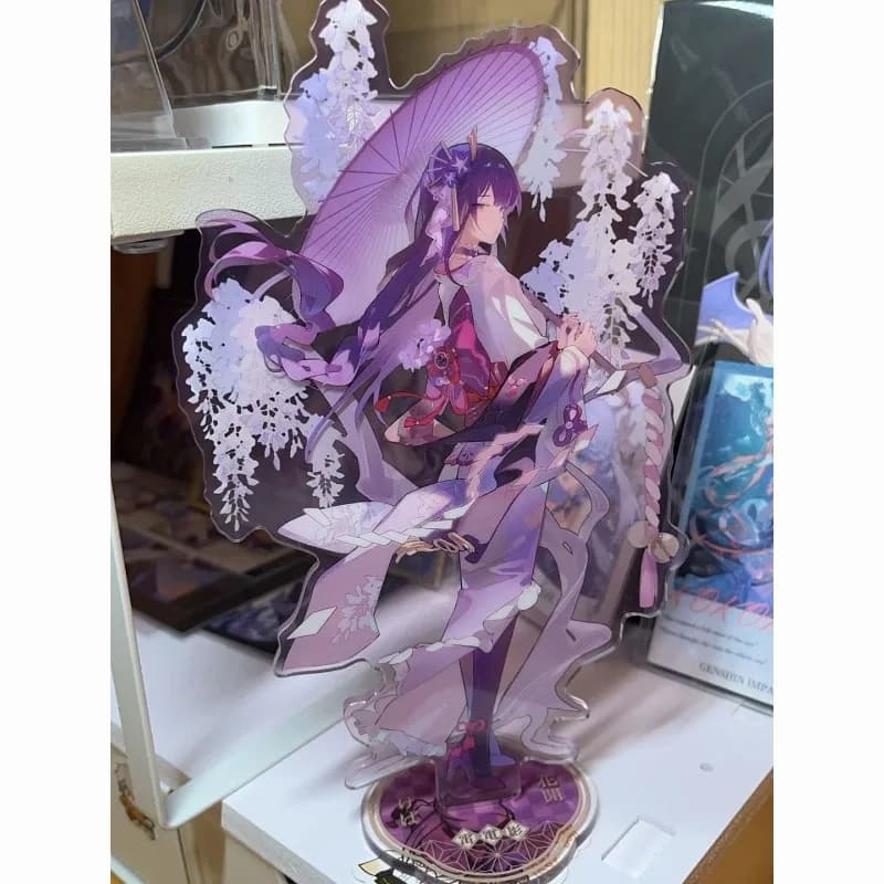 2025 Gioco Beelzebul Raiden Ei Raiden Shogun Acrilico Figura Stand Modello Giocattoli da tavolo regalo