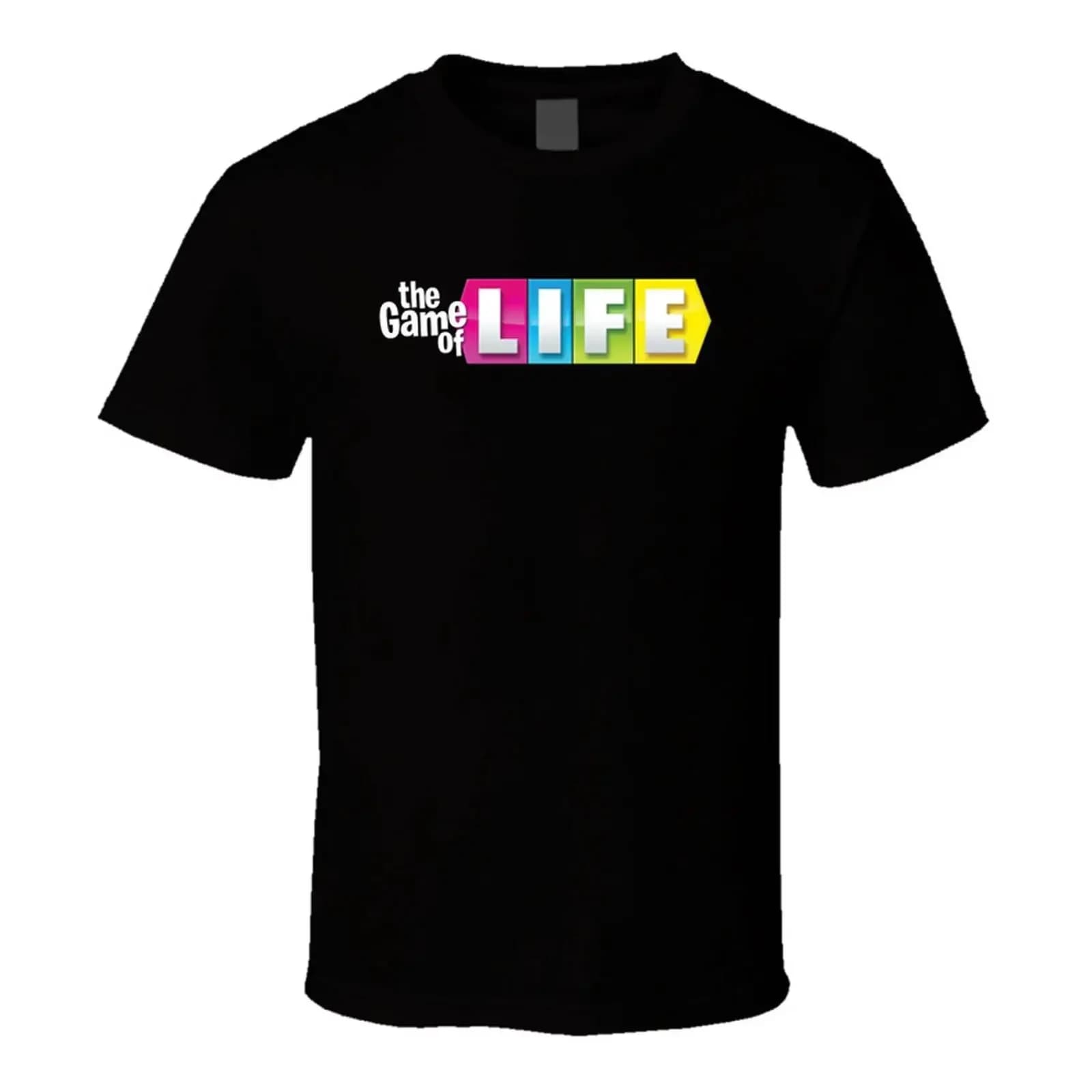 T-shirt The Game Of Life Popular Board, vintage, effetto lavato, per l'uso quotidiano, leggermente maschile, unisex, comoda ed elegante