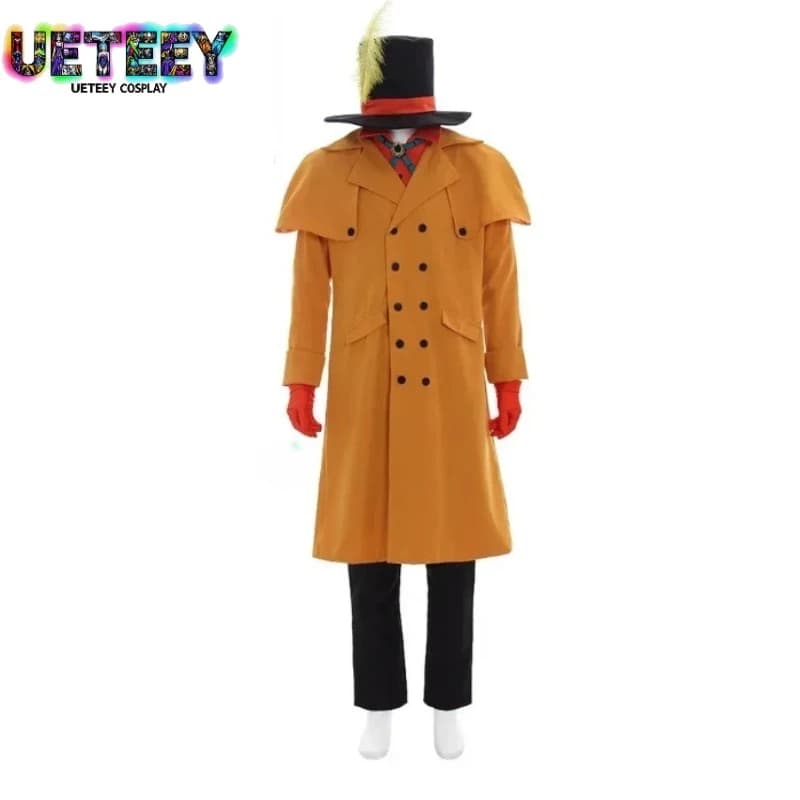 UETEEY COS Anime My Hero Academia Mr.Compress Atsuhiro Sako Costume Cosplay Man Woman Halloween costume Plus Size 3XL