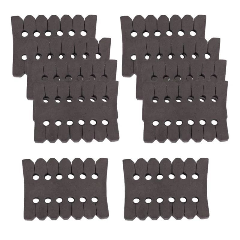 10 pezzi di protezioni per frecce in schiuma leggera, supporto separatore per rack, pratico ripiano divisore per separatore a 12 frecce, facile da usare