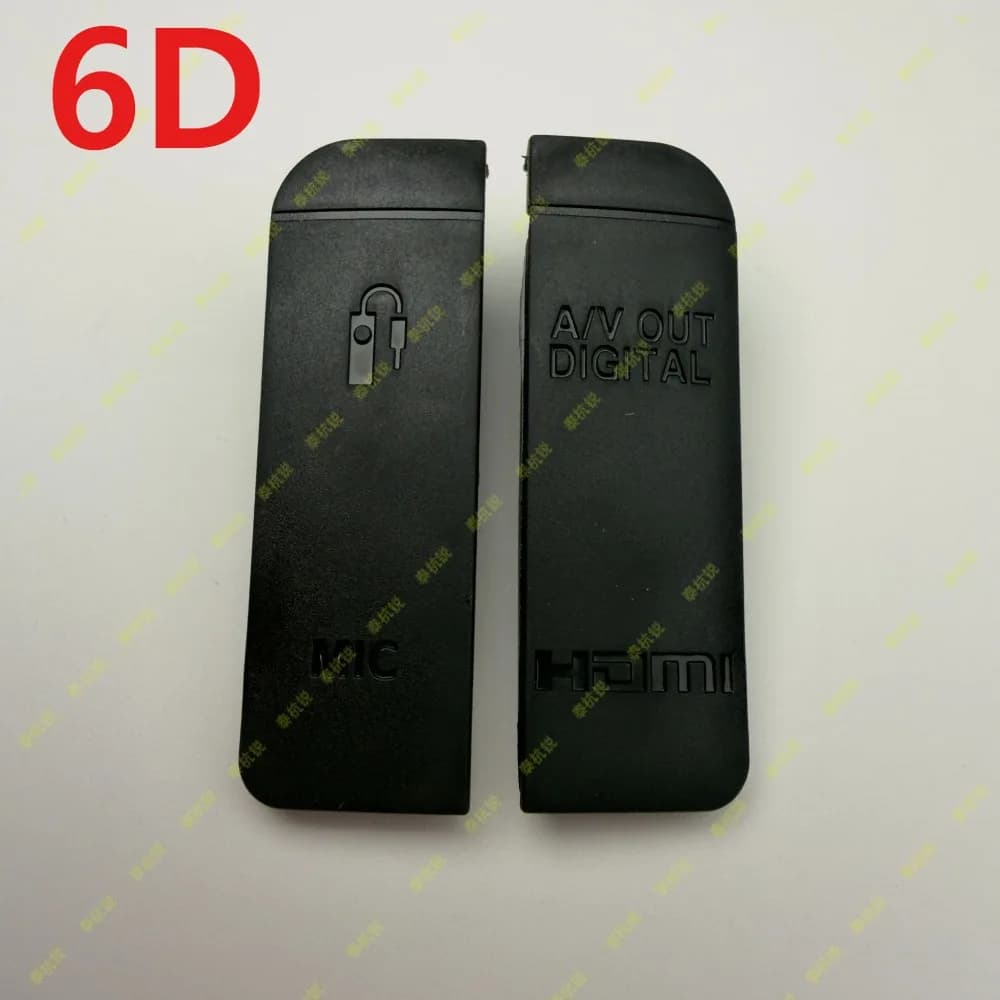 For Canon 6D USB Rubber Lid Door HDMI DC IN VIDEO OUT Door Bottom Cover
