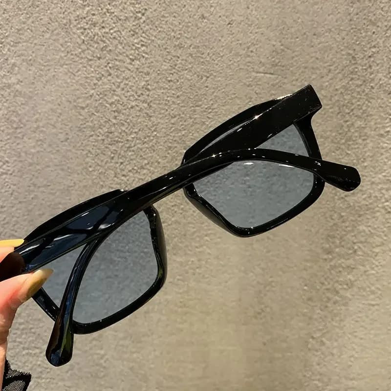 New Arrival brand high-quality new polygon meter nail square sunglasses Fashion men hip hop glasses retro sunglasses women 20000