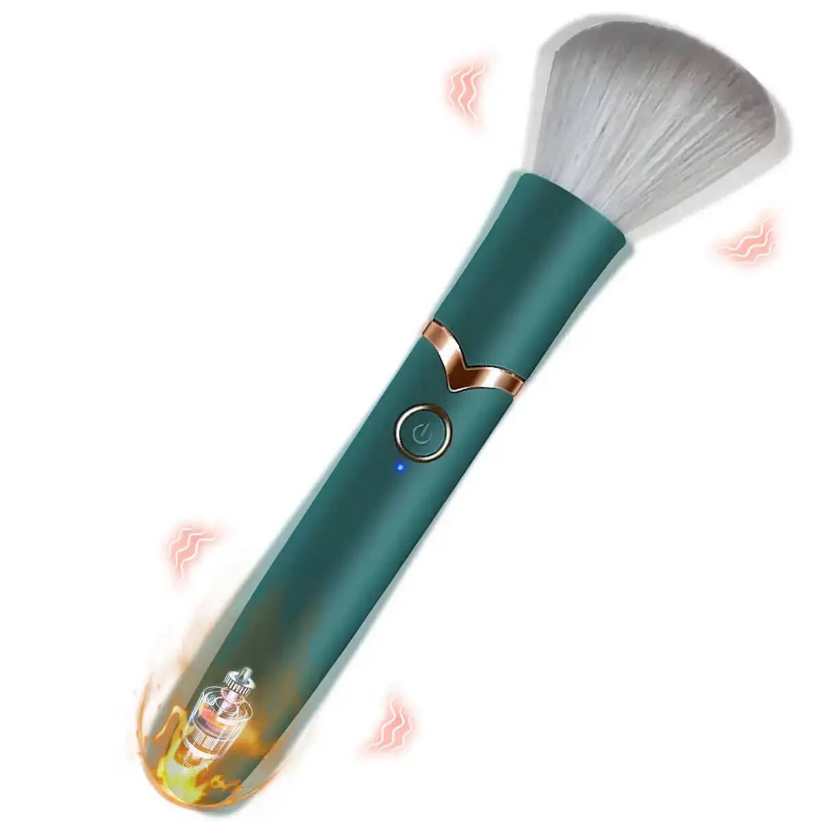 Pennello per trucco vibratore per donne G-Spot capezzoli vibratori clitoridi massaggiatore per l'orgasmo riscaldamento dildo AV massaggio magico giocattoli adulti del sesso