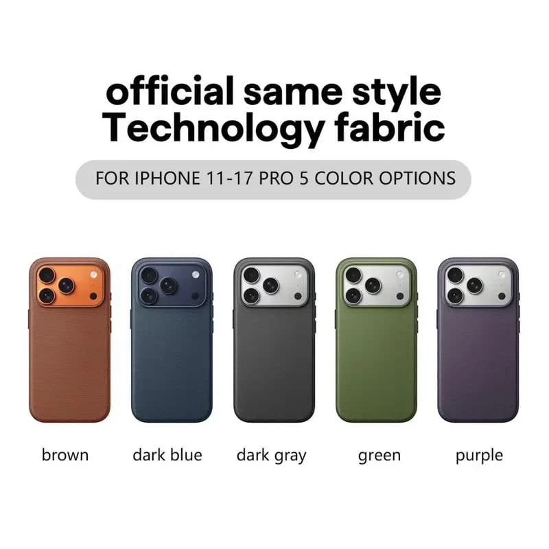 Custodia Magnetica Ufficiale Antiurto per iPhone 17 Pro Max, 17 Pro, 17 Air, 16, 15, 14, 13 con Protezione MagSafe