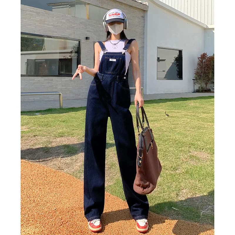 Jeans a Vita Alta e Gamba Dritta per Donna, Nuovo Stile Primavera-Estate, Versione Coreana Larga e Snellente, Anti-Invecchiamento, Trendy per Ragazze