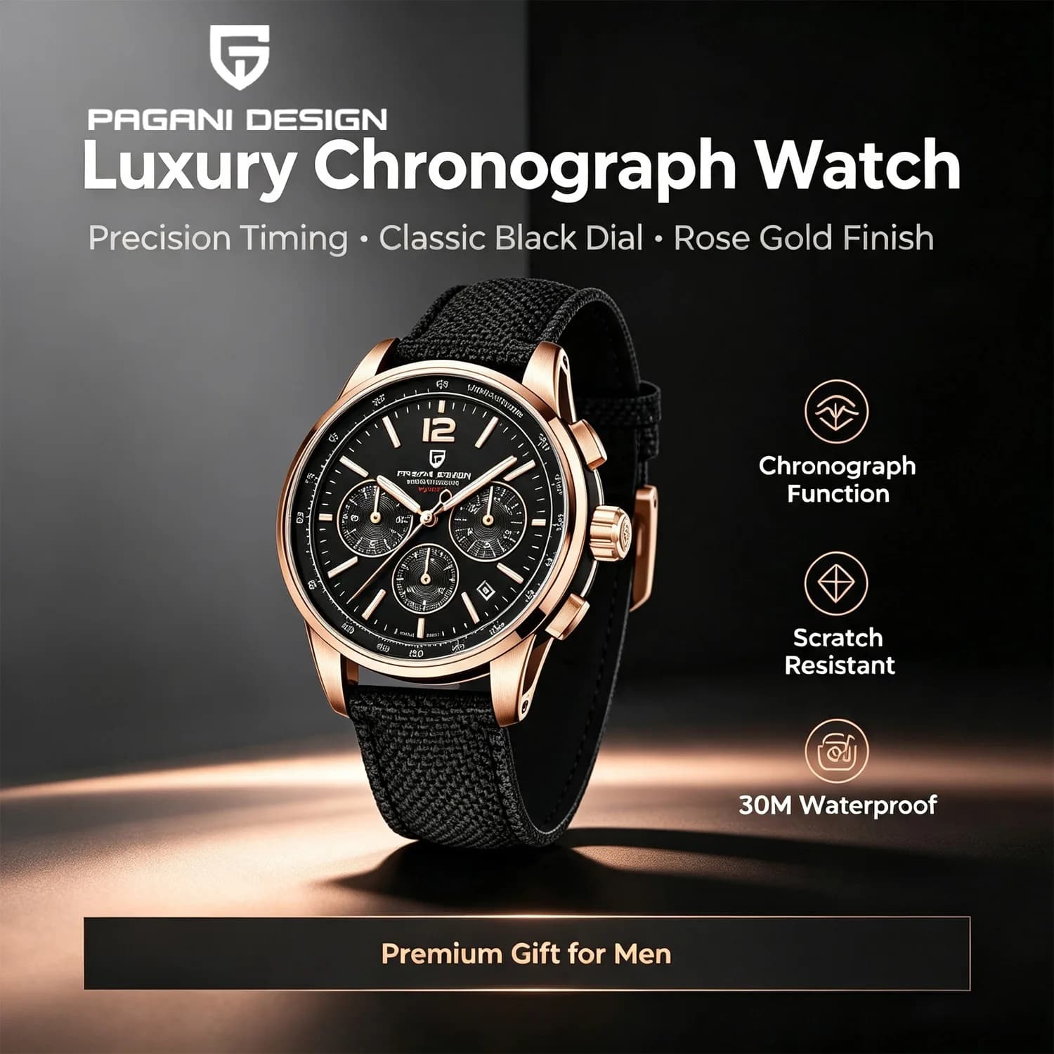 Pagani Design 2026 New VK63 Fashion Men's Quartz Watches 41MM Top Sapphire Waterproof Sport 10 Bar Watch For Men Reloj Hombre
