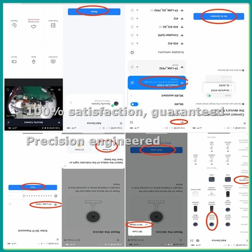 Tuya Telecamera Spioncino WiFi Grandangolare Fisheye Doppia Frequenza Diametro 12MM Argento+Nero-TCES