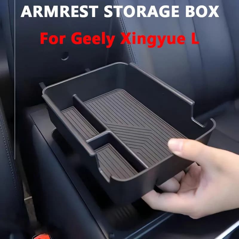 Organizer for Auto Console for GEELY Monjaro Manjaro Xingyue L KX11 2021-2025 2026, Box for Interior Armrest, Accessories